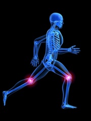 Runner with knee pain.