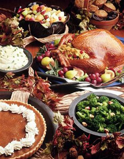 Food, glorious food! Please, don't take more :)